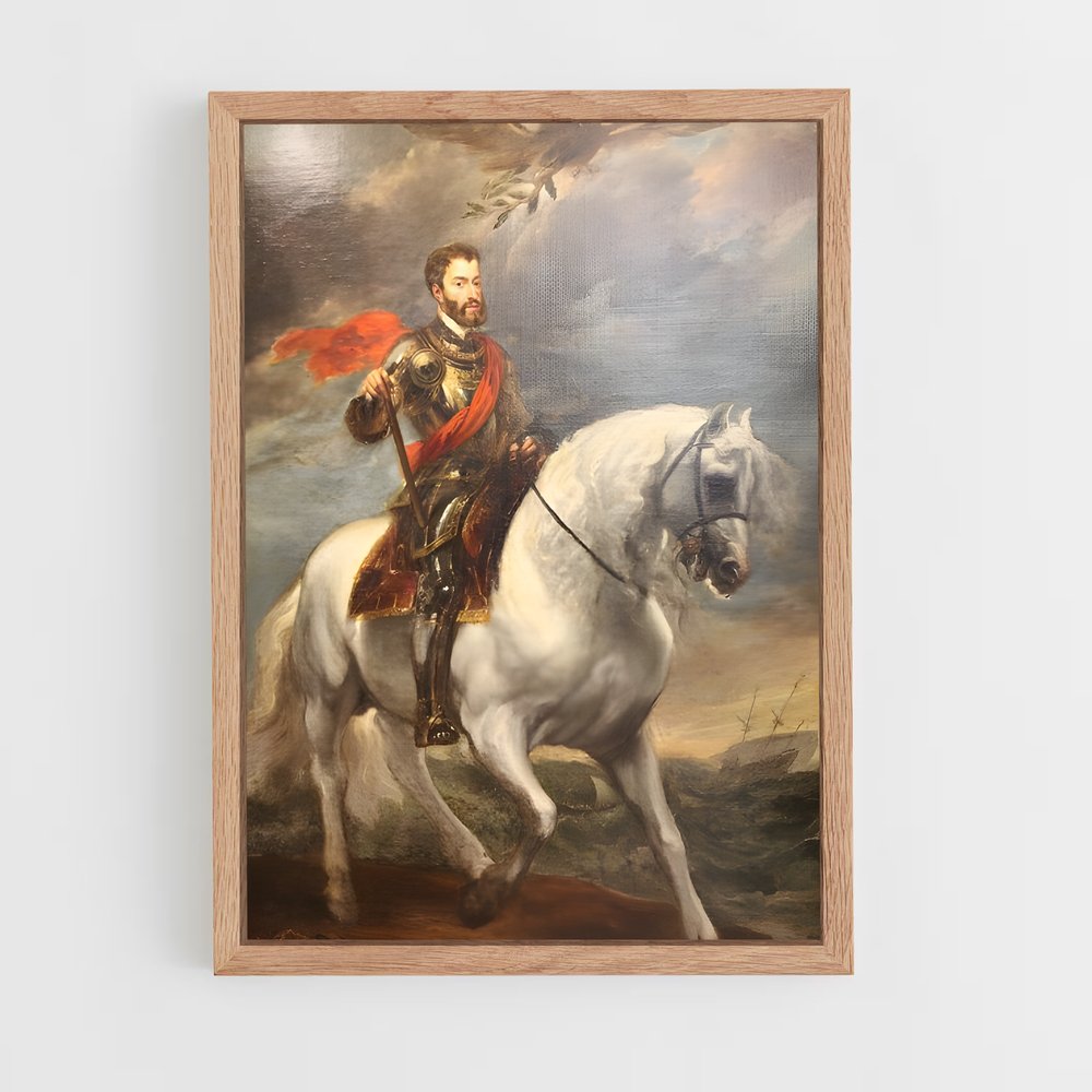 ap-charles v-1 cadre Bois clair