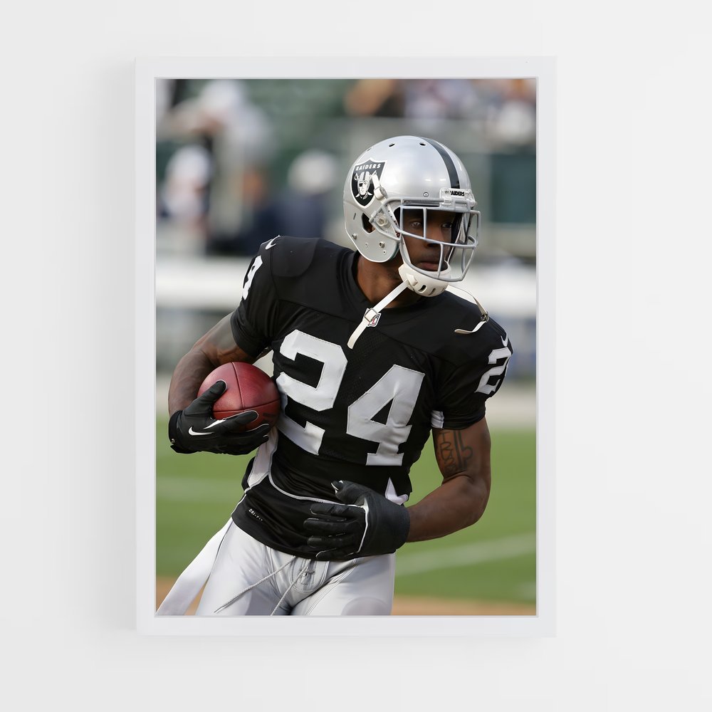 ap-charles woodson-10 cadre Blanc
