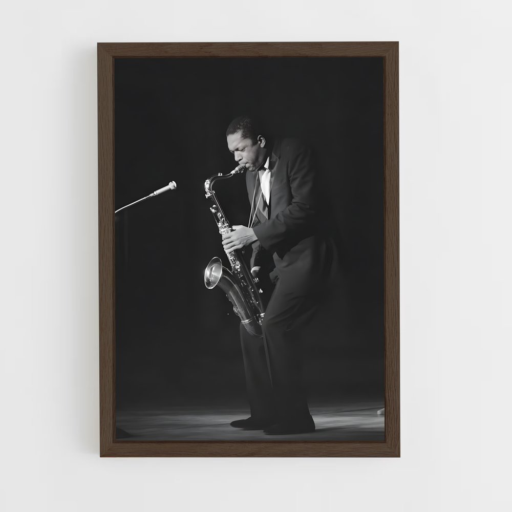 ap-charlie parker-2 cadre Bois foncé