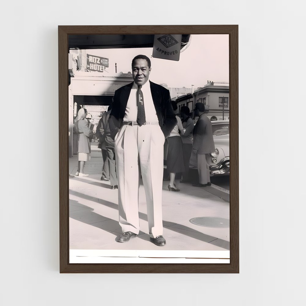 ap-charlie parker-3 cadre Bois foncé