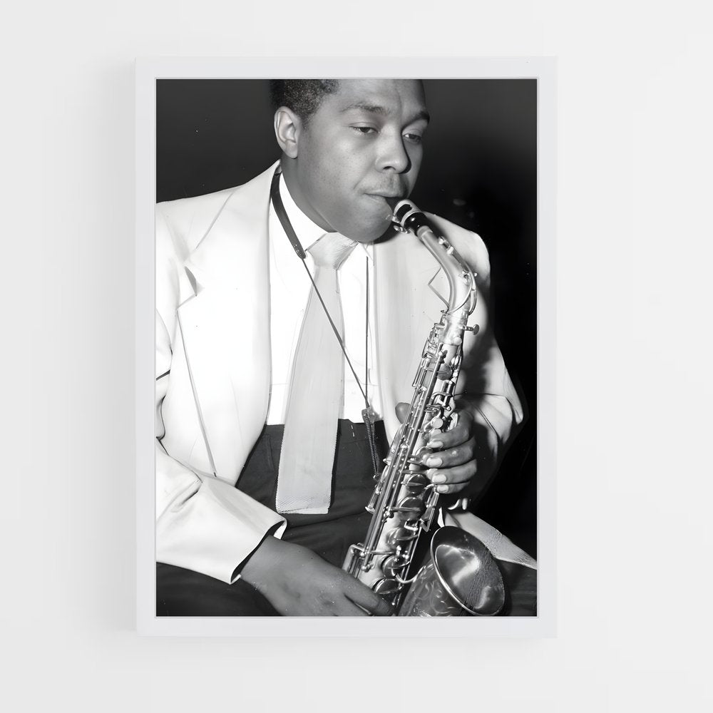 ap-charlie parker-4 cadre Blanc