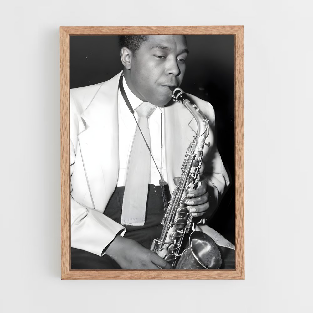 ap-charlie parker-4 cadre Bois clair