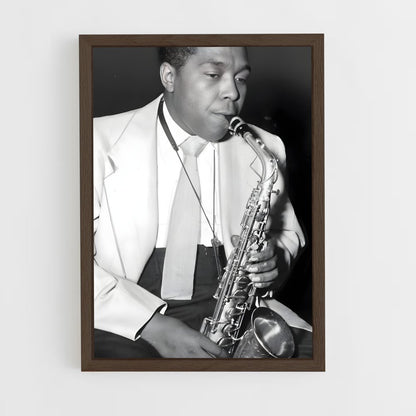 ap-charlie parker-4 cadre Bois foncé