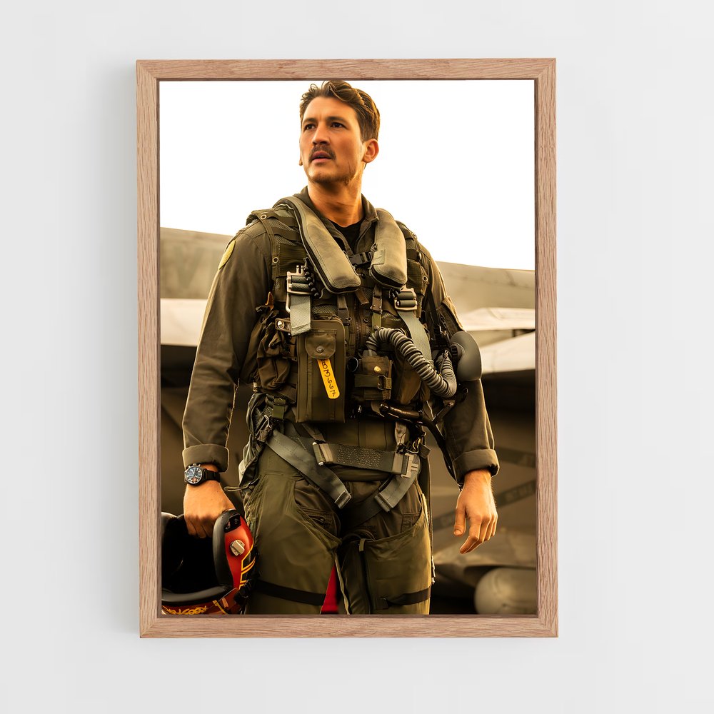 ap-charlie top gun-6 cadre Bois clair