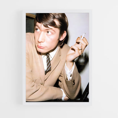 ap-charlie watts-4 cadre Blanc