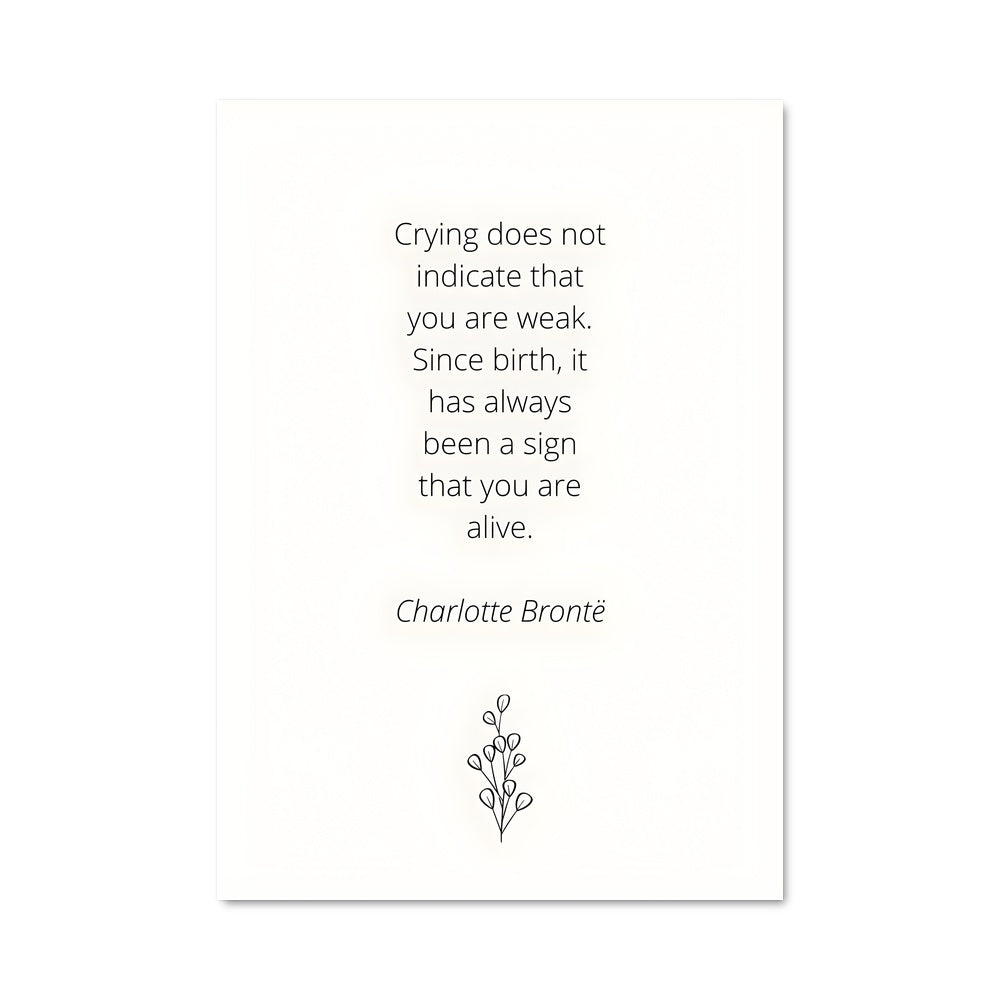 Poster Fleur de Brontë