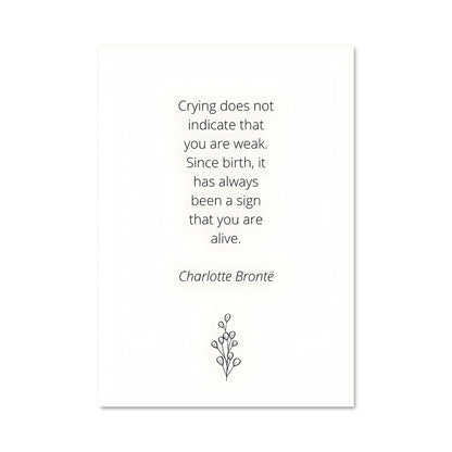Poster Fleur de Brontë