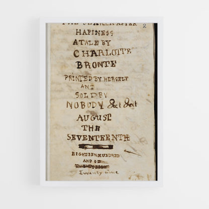ap-charlotte bronte-3 cadre Blanc