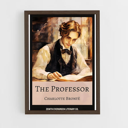 ap-charlotte bronte-4 cadre Bois foncé