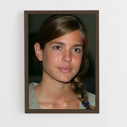 ap-charlotte casiraghi-3 cadre Bois foncé
