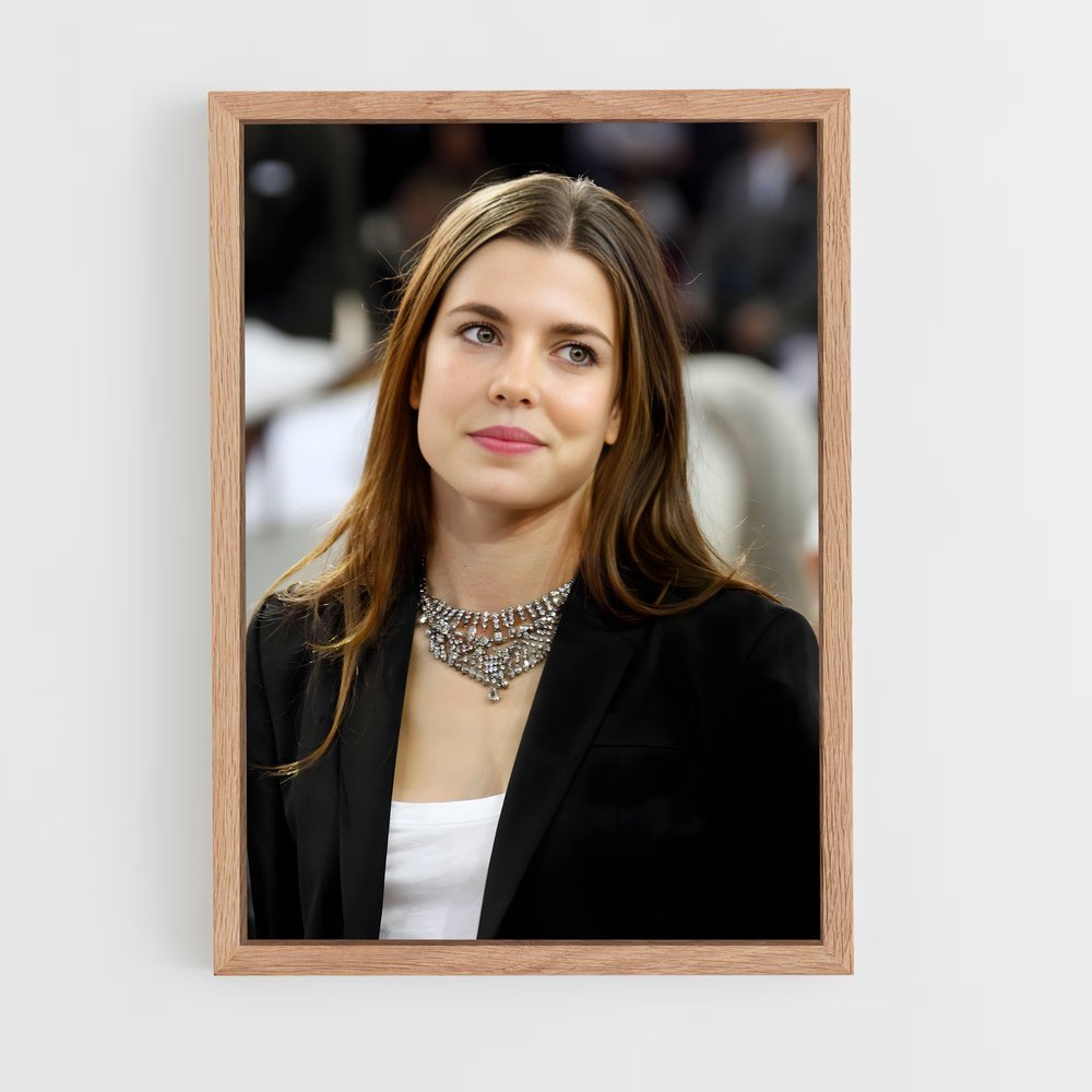 ap-charlotte casiraghi-5 cadre Bois clair