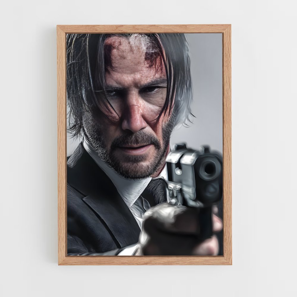 ap-charon john wick-4 cadre Bois clair