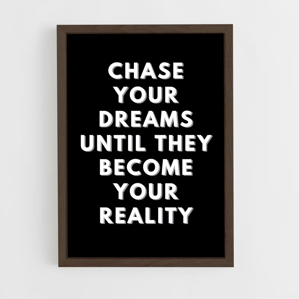 ap-chase dreams-1 cadre Bois foncé