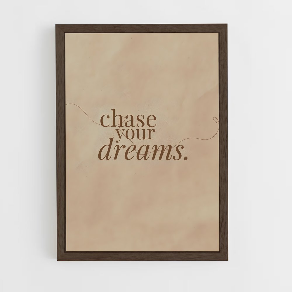 ap-chase dreams-4 cadre Bois foncé