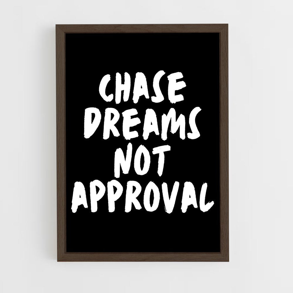 ap-chase dreams-8 cadre Bois foncé