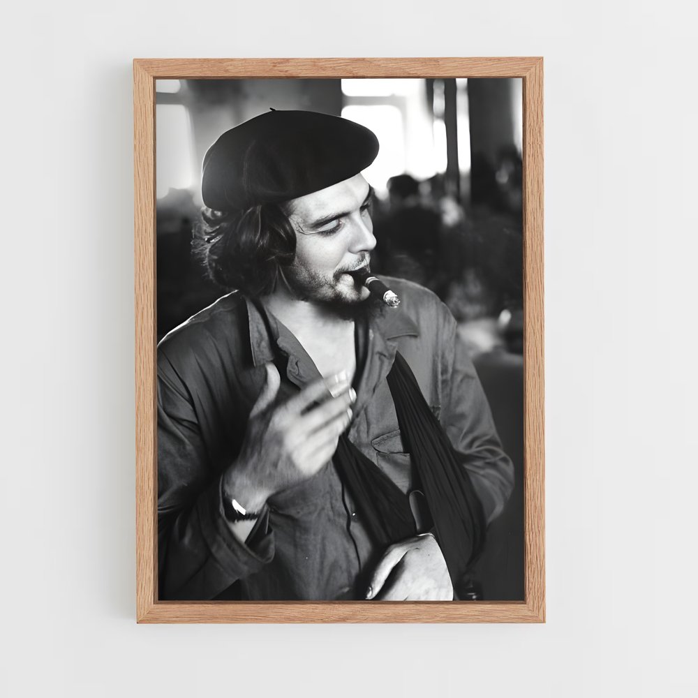 ap-che guevara-3 cadre Bois clair