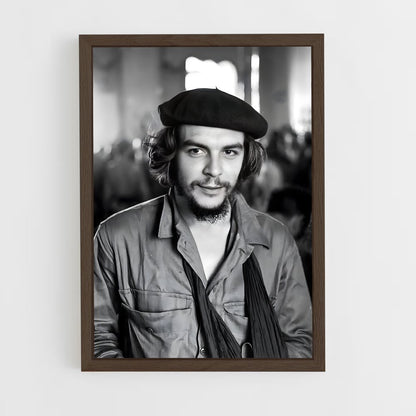 ap-che guevara-5 cadre Bois foncé