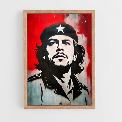 ap-che guevara-7 cadre Bois clair