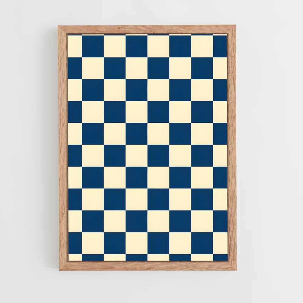 ap-checkerboard-3 cadre Bois clair