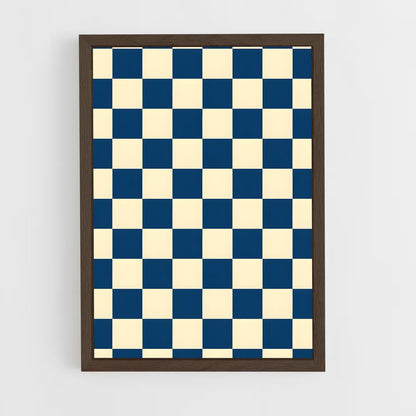 ap-checkerboard-3 cadre Bois foncé