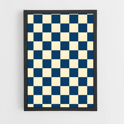ap-checkerboard-3 cadre Noir
