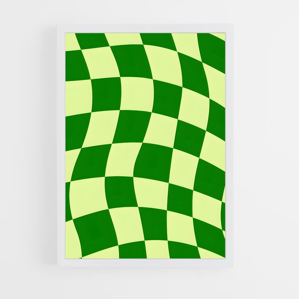 ap-checkerboard-5 cadre Blanc