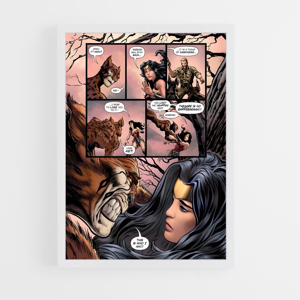 ap-cheetah wonder woman-3 cadre Blanc