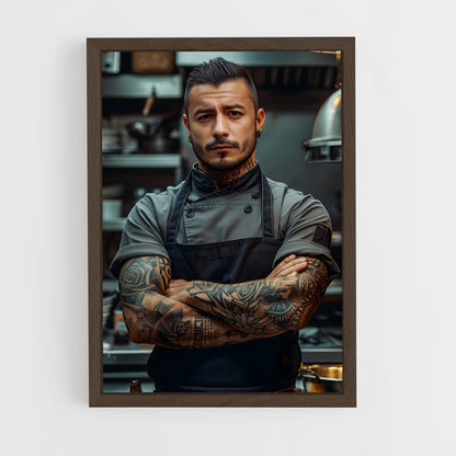 ap-chef-5 cadre Bois foncé