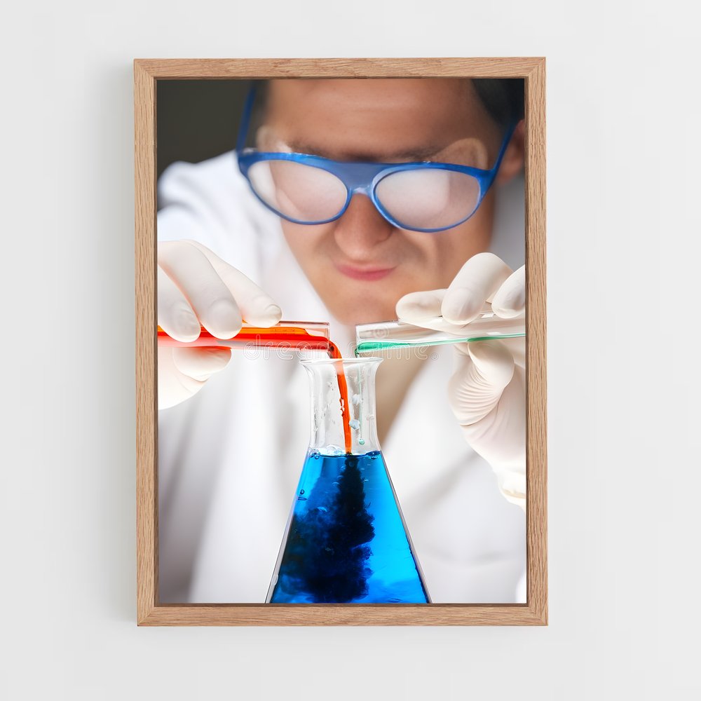 ap-chemical reactions-2 cadre Bois clair