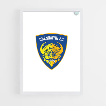 ap-chennaiyin fc-1 cadre Blanc