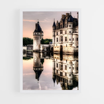 ap-chenonceau castle-1 cadre Blanc