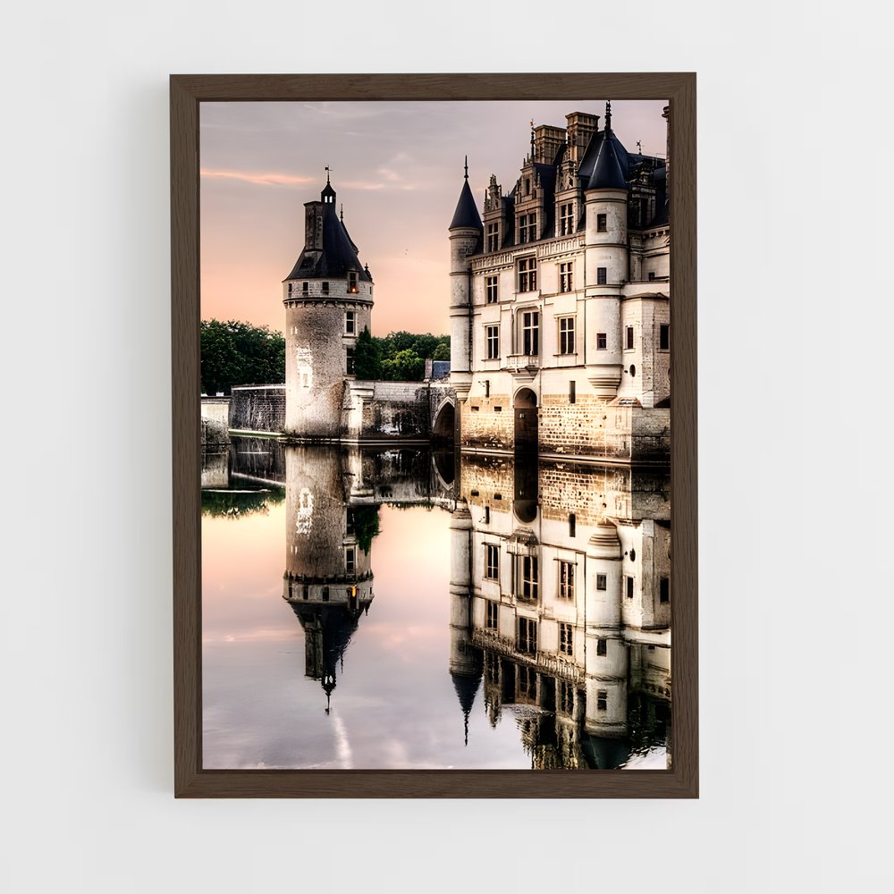 ap-chenonceau castle-1 cadre Bois foncé