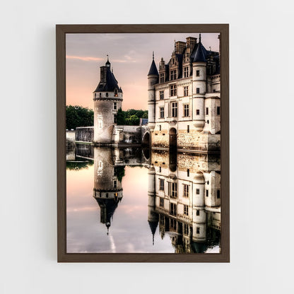 ap-chenonceau castle-1 cadre Bois foncé