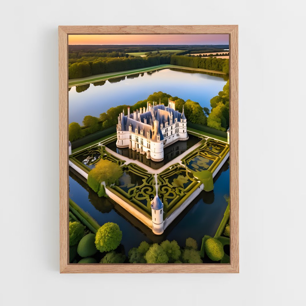 ap-chenonceau castle-3 cadre Bois clair