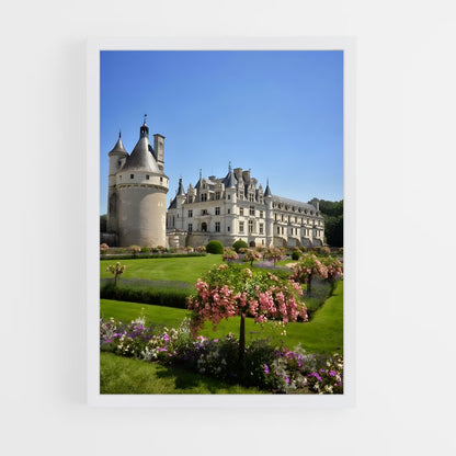 ap-chenonceau castle-4 cadre Blanc