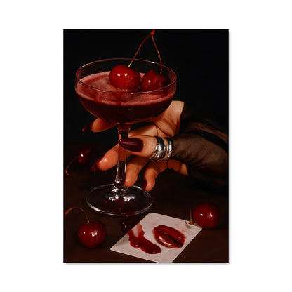 Poster Cerise Cocktail