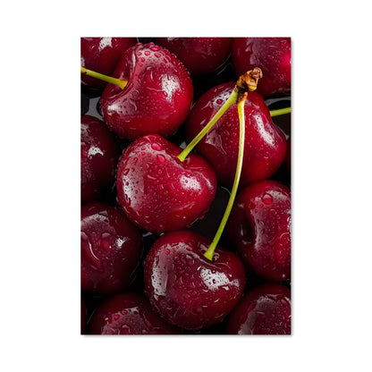 Poster Cerises Flottantes