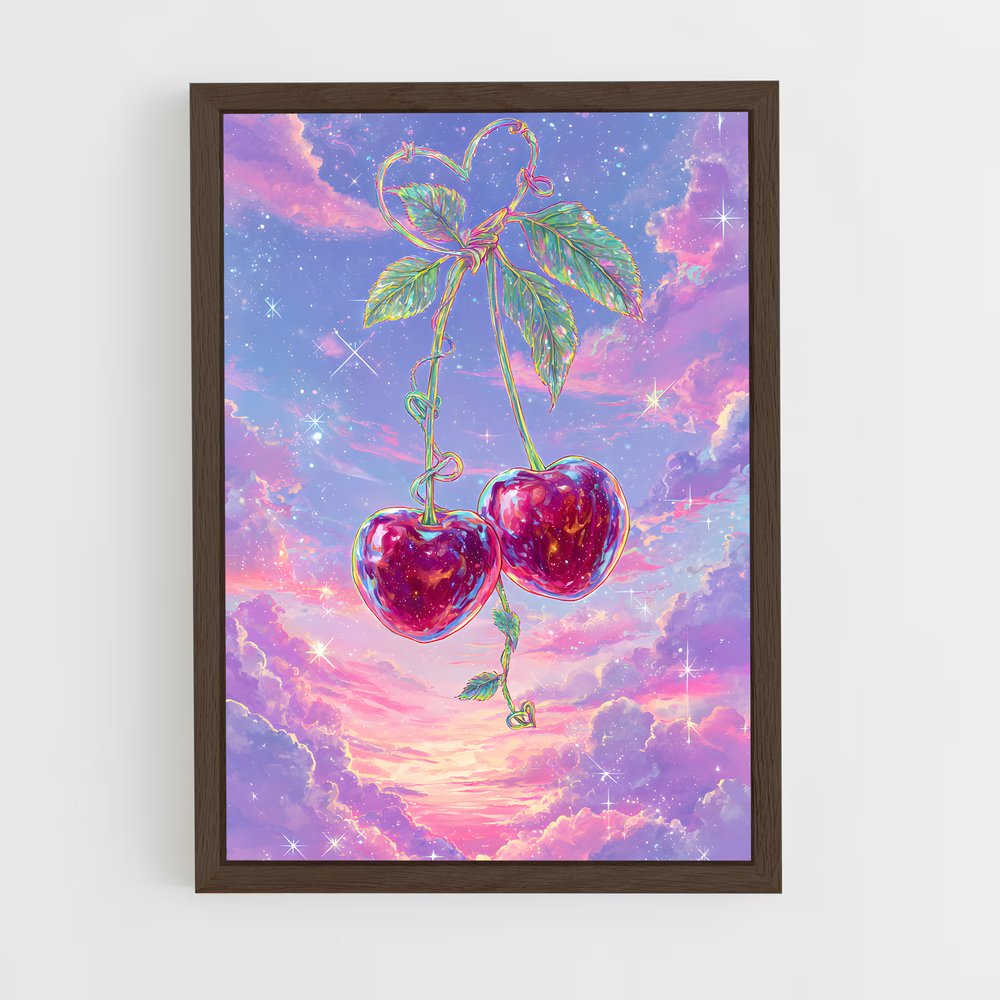 ap-cherry-8 cadre Bois foncé