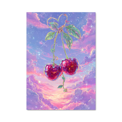 Poster Ciel Cerise