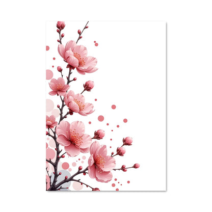 Poster Blossoms in the Wind