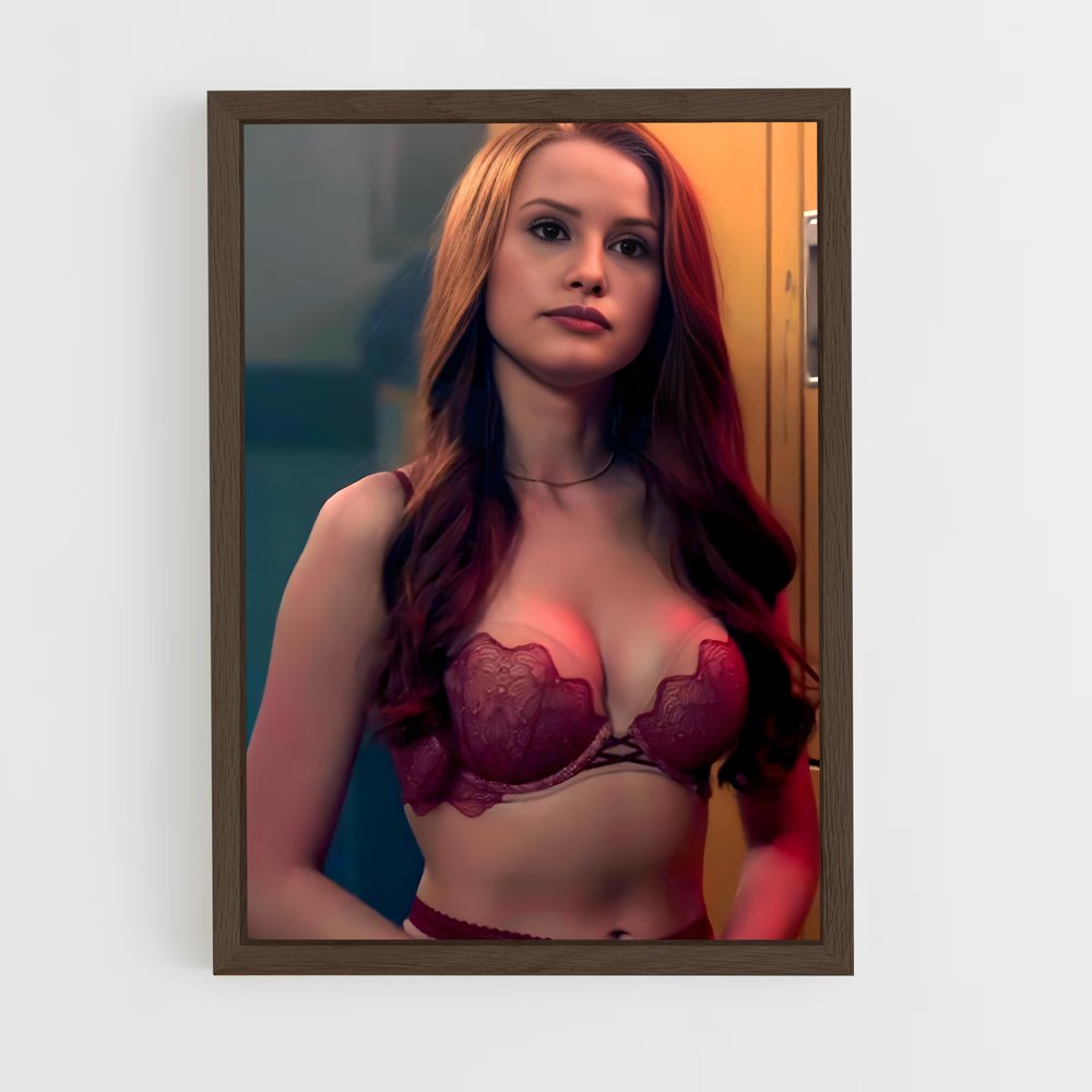 ap-cheryl blossom-3 cadre Bois foncé