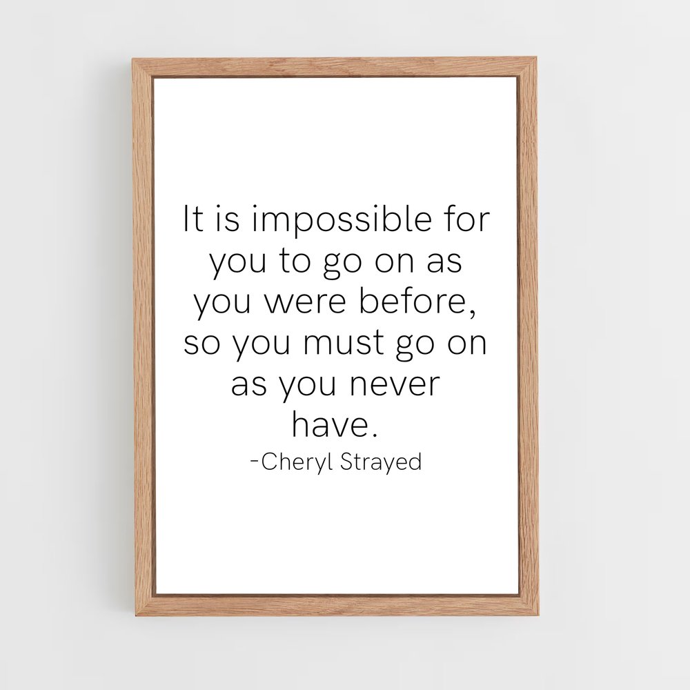 ap-cheryl strayed-3 cadre Bois clair