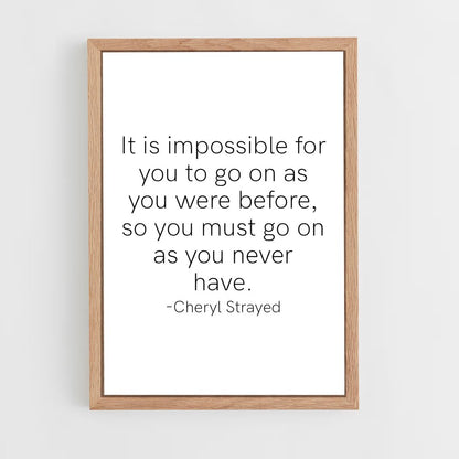 ap-cheryl strayed-3 cadre Bois clair