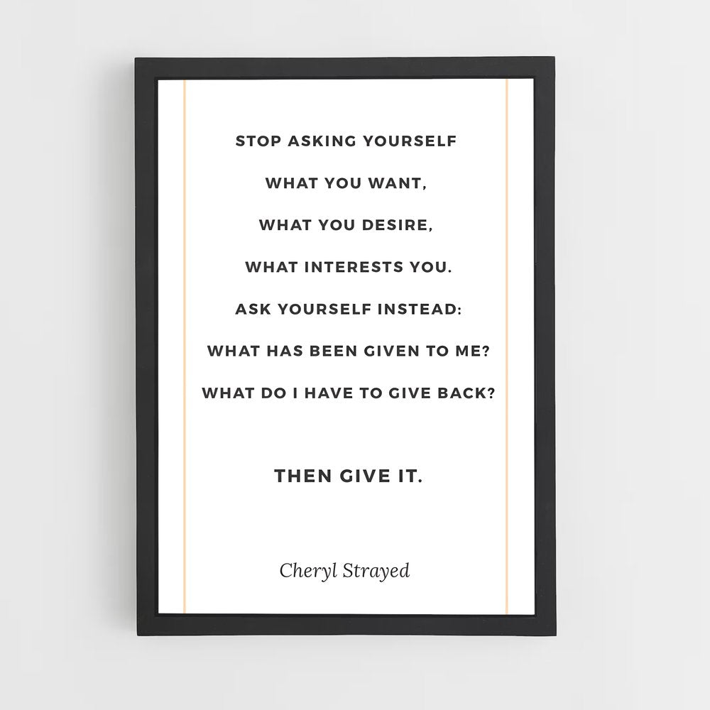 ap-cheryl strayed-4 cadre Noir