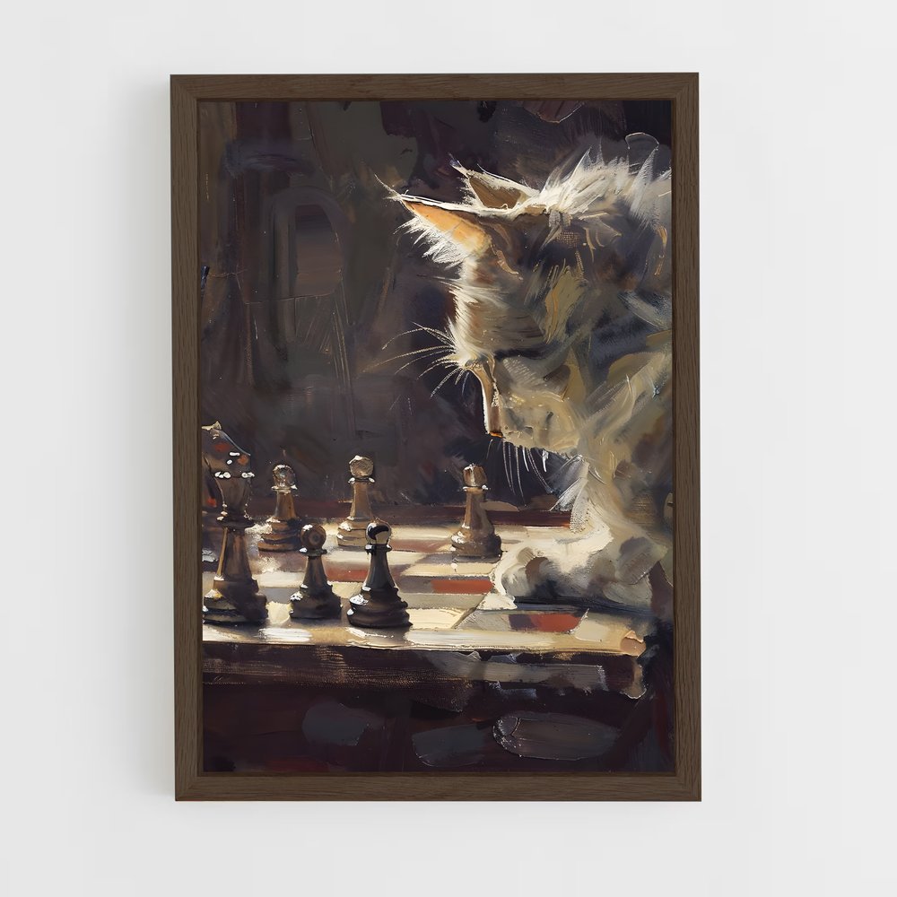 ap-chess-5 cadre Bois foncé