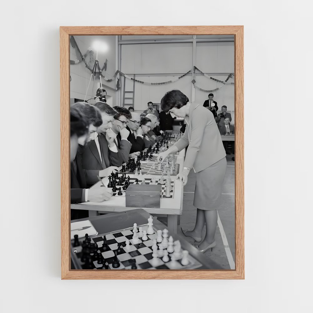 ap-chess olympiad-2 cadre Bois clair