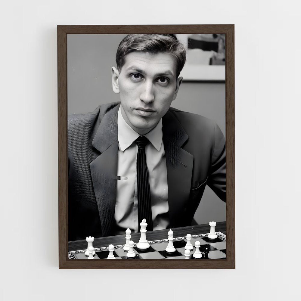 ap-chess olympiad-3 cadre Bois foncé