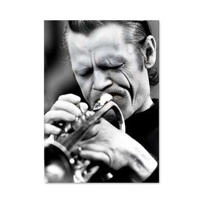 Poster Jazz en Noir et Blanc
