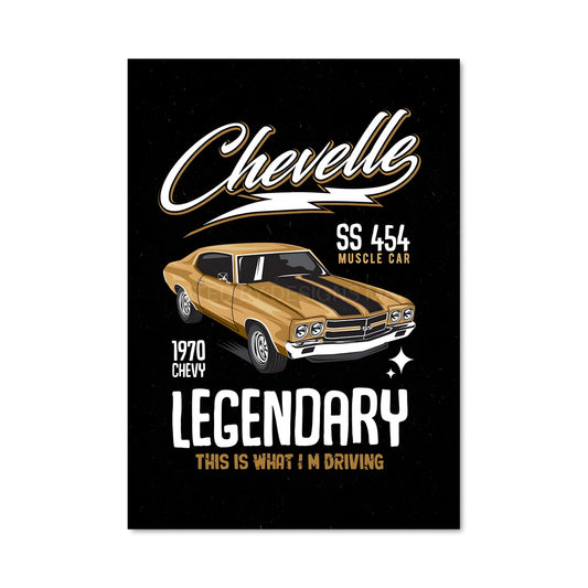Poster Légende de la Route