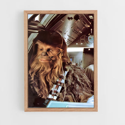 ap-chewbacca-4 cadre Bois clair